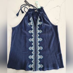 Halter Embroidery XL Market & Spruce